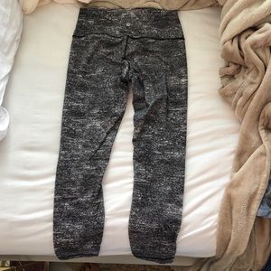 Lululemon Wunder Under Luon 7/8 Tights